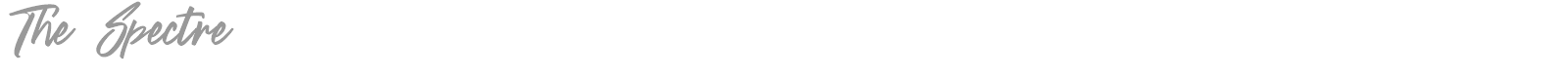 The Spectre font preview